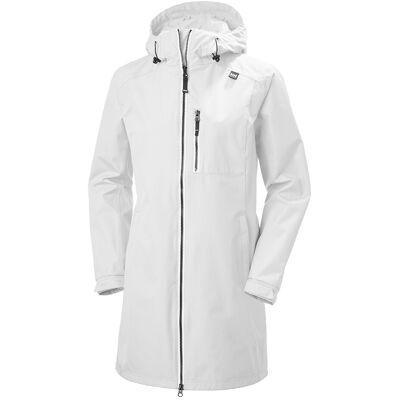 Helly Hansen W Long Belfast Jacket M WHITE M Helly Hansen W Long Belfast Jacket M WHITE M