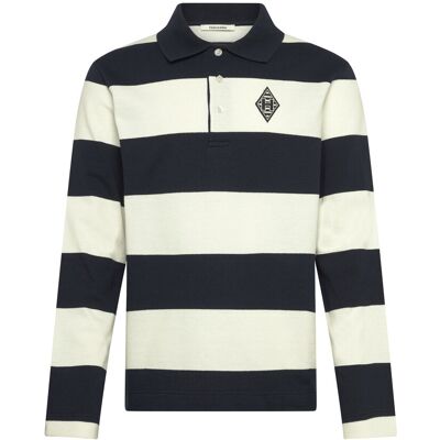 HOLZWEILER Rugby Polo S NAVY STRIPE S HOLZWEILER Rugby Polo S NAVY STRIPE S
