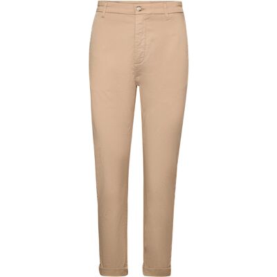 Hope Tapered-Leg Stretch Chinos 34 KHAKI BEIGE 34 Hope Tapered-Leg Stretch Chinos 34 KHAKI BEIGE 34