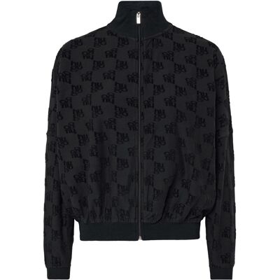 HUGO Terrymonogram_Jacket XS BLACK XS HUGO Terrymonogram_Jacket XS BLACK XS