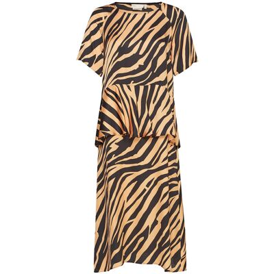InWear Iw50 23 Turlingtoniw Dress 34 LARGE ANIMAL STRIPES 34 InWear Iw50 23 Turlingtoniw Dress 34 LARGE ANIMAL STRIPES 34