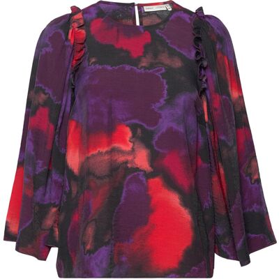 InWear Aveniw Blouse 32 PURPLE GIANT SPLASH 32 InWear Aveniw Blouse 32 PURPLE GIANT SPLASH 32