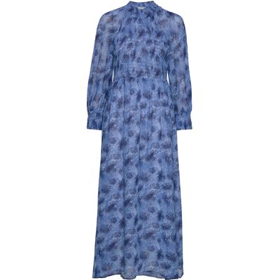 InWear Davilaiw Long Dress 32 BLUE DANCING WALL 32 InWear Davilaiw Long Dress 32 BLUE DANCING WALL 32