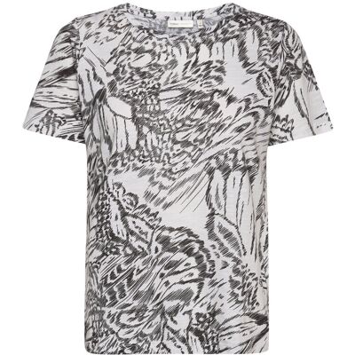 InWear Almaiw Print Tshirt XXS GRAPHIC BIG ABSTRACT BUTTERFLY XXS InWear Almaiw Print Tshirt XXS GRAPHIC BIG ABSTRACT BUTTERFLY XXS