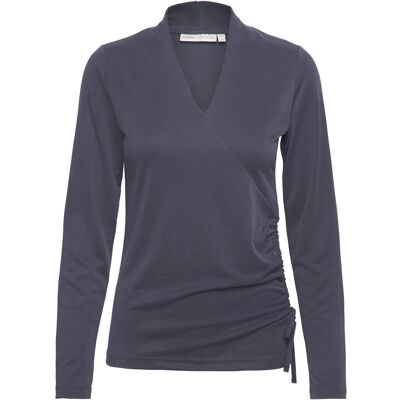InWear Grayseniw Wrap Top XXS MARINE BLUE XXS InWear Grayseniw Wrap Top XXS MARINE BLUE XXS