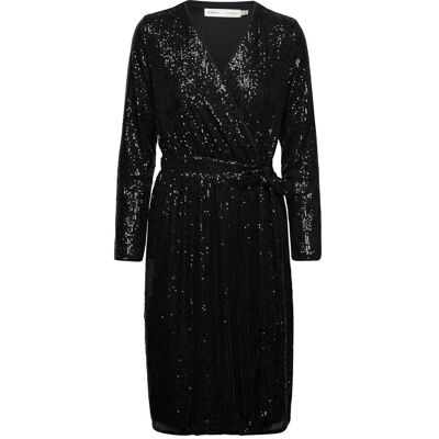 InWear Jarjariw Wrap Dress XS BLACK XS InWear Jarjariw Wrap Dress XS BLACK XS