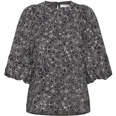 InWear Harperiw Blouse 38 BLACK CABLE FLOWER 38 InWear Harperiw Blouse 38 BLACK CABLE FLOWER 38