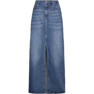 InWear Pheifferiw Long Skirt 34 MEDIUM BLUE 34 InWear Pheifferiw Long Skirt 34 MEDIUM BLUE 34