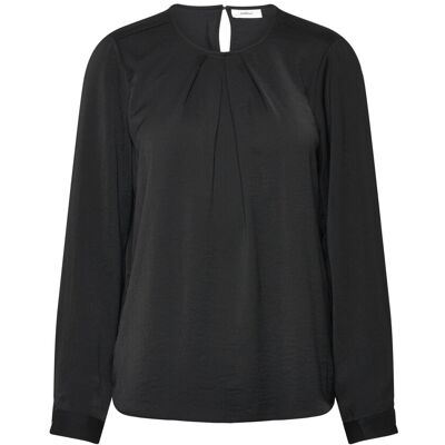 InWear Dotaiw Pleat Blouse 42 BLACK 42 InWear Dotaiw Pleat Blouse 42 BLACK 42