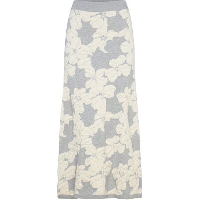 InWear Jianaiw Skirt XS VANILLA JACQUARD CUTOUT FLOWER XS InWear Jianaiw Skirt XS VANILLA JACQUARD CUTOUT FLOWER XS