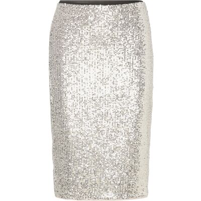 InWear Barbaraiw Skirt S SILVER S InWear Barbaraiw Skirt S SILVER S