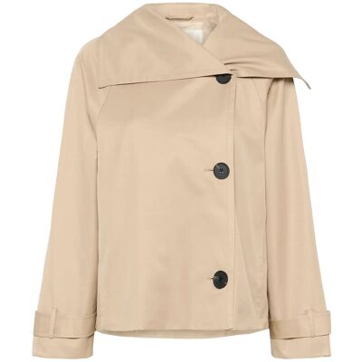 InWear Mazieiw Perry Short Coat 46 SANDSTONE 46 InWear Mazieiw Perry Short Coat 46 SANDSTONE 46