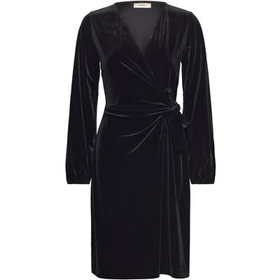 InWear Brynniw Goriel Wrap Dress XS BLACK XS InWear Brynniw Goriel Wrap Dress XS BLACK XS