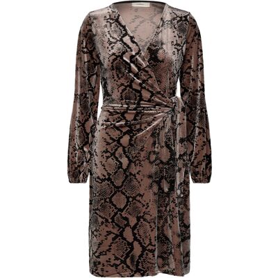 InWear Brynniw Goriel Wrap Dress XS SANDY SNAKE XS InWear Brynniw Goriel Wrap Dress XS SANDY SNAKE XS