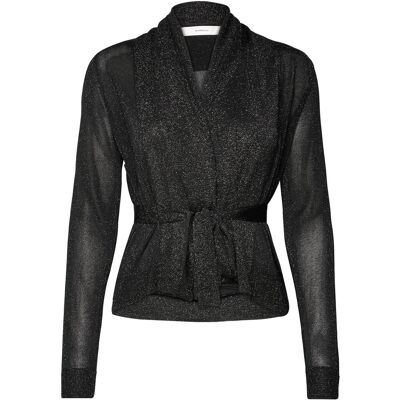 InWear Thaniiw Short Cardigan S BLACK S InWear Thaniiw Short Cardigan S BLACK S