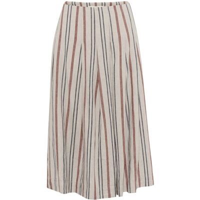 InWear Sannieiw Skirt 40 HAZE MELANGE STRIPE 40 InWear Sannieiw Skirt 40 HAZE MELANGE STRIPE 40