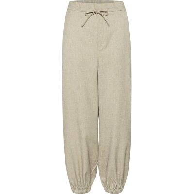 InWear Weiiw Pullon Pants 34 STONE MELANGE 34 InWear Weiiw Pullon Pants 34 STONE MELANGE 34