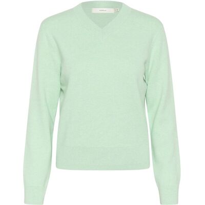 InWear Wallisiw V-Neck Pullover XS DUSTY AQUA MELANGE XS InWear Wallisiw V-Neck Pullover XS DUSTY AQUA MELANGE XS