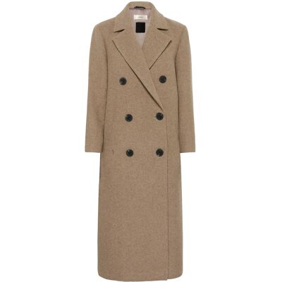 InWear Yunahiw Long Coat 42 SANDY GREY MELANGE 42 InWear Yunahiw Long Coat 42 SANDY GREY MELANGE 42