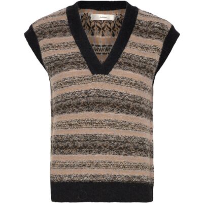 InWear Gilliaiw Vest XS MIX COLOUR FAIRISLE XS InWear Gilliaiw Vest XS MIX COLOUR FAIRISLE XS