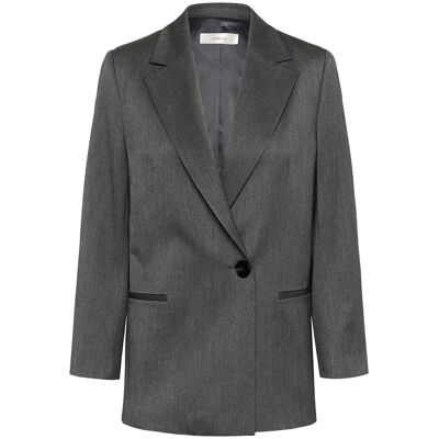InWear Brunildaiw Blazer 46 DARK GREY MELANGE 46 InWear Brunildaiw Blazer 46 DARK GREY MELANGE 46