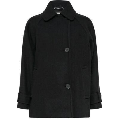 InWear Thoraiw Minona Coat R 42 BLACK 42 InWear Thoraiw Minona Coat R 42 BLACK 42