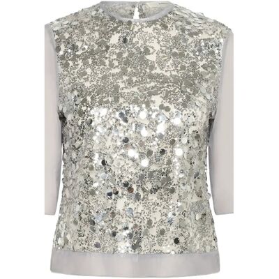 InWear Davinaiw Blouse 38 SILVER 38 InWear Davinaiw Blouse 38 SILVER 38