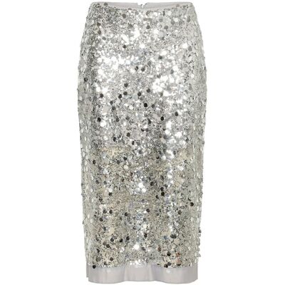 InWear Davinaiw Skirt 38 SILVER 38 InWear Davinaiw Skirt 38 SILVER 38