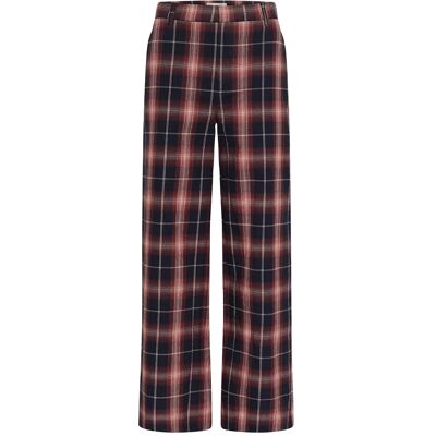 InWear Calroseiw Pant 42 LIGHT PINK TWILL CHECK 42 InWear Calroseiw Pant 42 LIGHT PINK TWILL CHECK 42