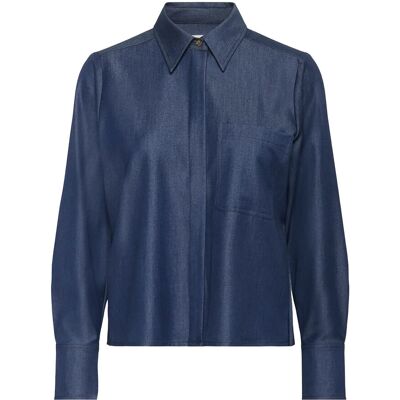 InWear Cherrieiw Shirt 42 DARK DENIM 42 InWear Cherrieiw Shirt 42 DARK DENIM 42