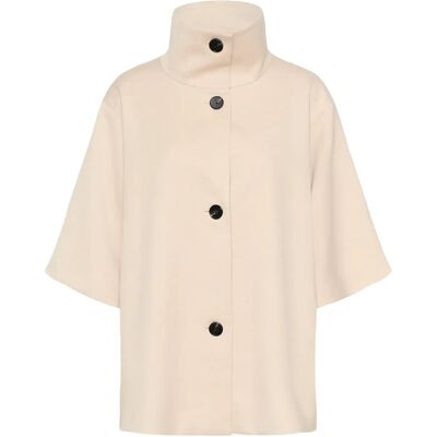 InWear Hollyniw Cape Jacket 40 ECRU 40 InWear Hollyniw Cape Jacket 40 ECRU 40