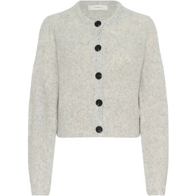InWear Niasiw Cardigan S NEW LIGHT GREY MELANGE S InWear Niasiw Cardigan S NEW LIGHT GREY MELANGE S