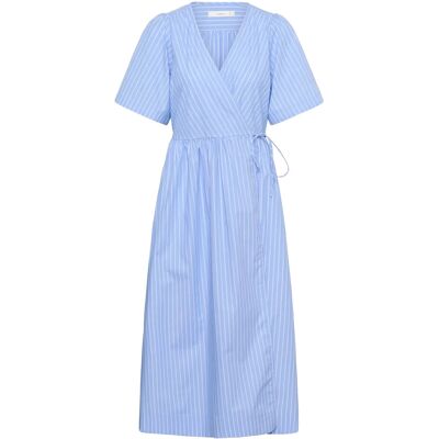 InWear Raelynniw Wrap Dress 44 BLUE YD SUMMER STRIPE 44 InWear Raelynniw Wrap Dress 44 BLUE YD SUMMER STRIPE 44