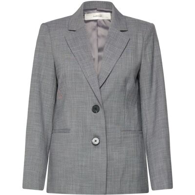 InWear Cadieiw Mel Core Blazer 46 NEW LIGHT GREY MELANGE 46 InWear Cadieiw Mel Core Blazer 46 NEW LIGHT GREY MELANGE 46