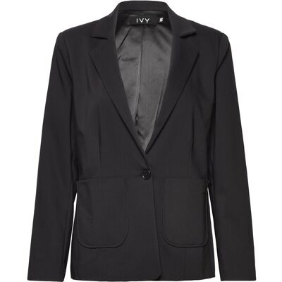IVY Copenhagen Ivy-Alice Essential Blazer 38 BLACK 38 IVY Copenhagen Ivy-Alice Essential Blazer 38 BLACK 38