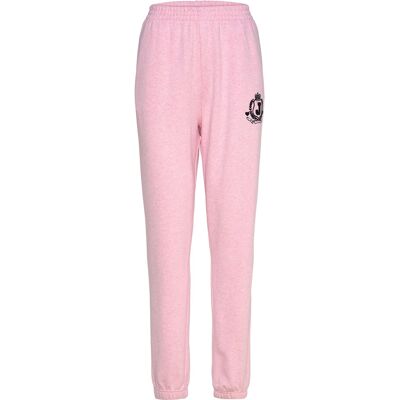 Juicy Couture Vista Crest Cuffed Trackpants XS PINK MARL XS Juicy Couture Vista Crest Cuffed Trackpants XS PINK MARL XS