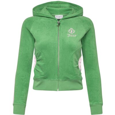 Juicy Couture Applique Terry Hoodie XXS PEPPERMINT XXS Juicy Couture Applique Terry Hoodie XXS PEPPERMINT XXS