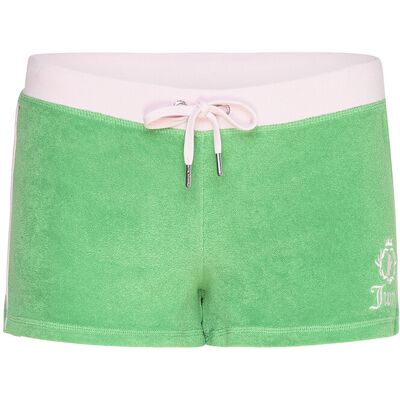 Juicy Couture Applique Terry Booty Shorts XXS PEPPERMINT XXS Juicy Couture Applique Terry Booty Shorts XXS PEPPERMINT XXS