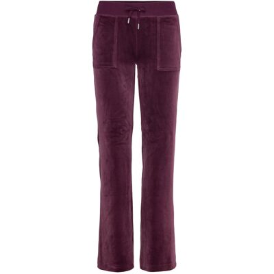 Juicy Couture Del Ray Pocketed Pant XXS WINETASTING XXS Juicy Couture Del Ray Pocketed Pant XXS WINETASTING XXS