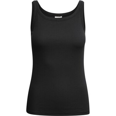 Kaffe Kacarna Tank Top XL BLACK DEEP XL Kaffe Kacarna Tank Top XL BLACK DEEP XL