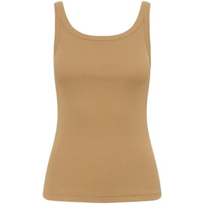 Kaffe Kacarna Tank Top M PETRIFIED OAK M Kaffe Kacarna Tank Top M PETRIFIED OAK M