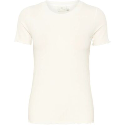 Kaffe Kadrew T-Shirt XS CHALK XS Kaffe Kadrew T-Shirt XS CHALK XS