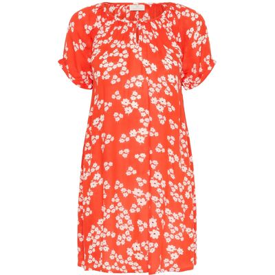 Kaffe Kaamber Tunic Printed 36 RED/CHALK/RED PETIT FLEUR 36 Kaffe Kaamber Tunic Printed 36 RED/CHALK/RED PETIT FLEUR 36