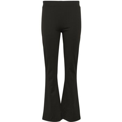 Kaffe Kajenny Flared Leggings XS BLACK DEEP XS Kaffe Kajenny Flared Leggings XS BLACK DEEP XS