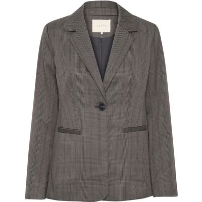 Kaffe Kadori Blazer 36 GREY/BLACK CHECK 36 Kaffe Kadori Blazer 36 GREY/BLACK CHECK 36