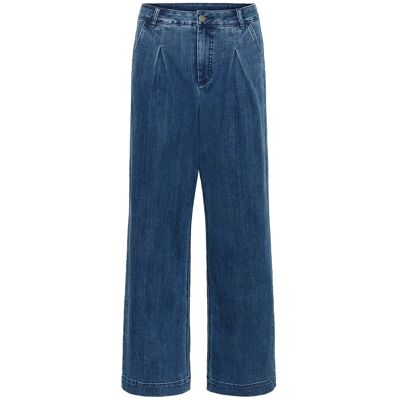 Kaffe Kalea Wide Jeans 36 MEDIUM BLUE DENIM 36 Kaffe Kalea Wide Jeans 36 MEDIUM BLUE DENIM 36
