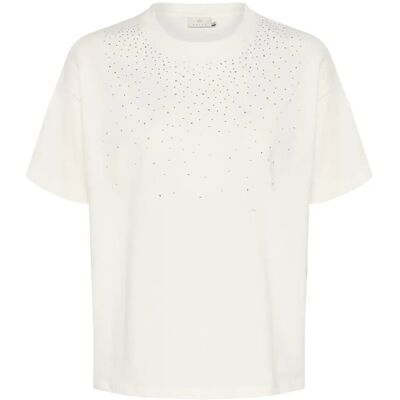 Kaffe Kaberisa T-Shirt S CHALK S Kaffe Kaberisa T-Shirt S CHALK S
