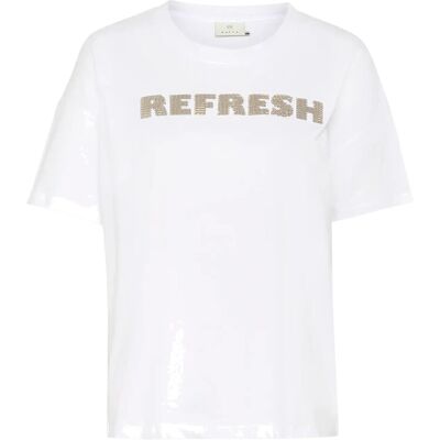 Kaffe Kalunda T-Shirt XS OPTICAL WHITE XS Kaffe Kalunda T-Shirt XS OPTICAL WHITE XS