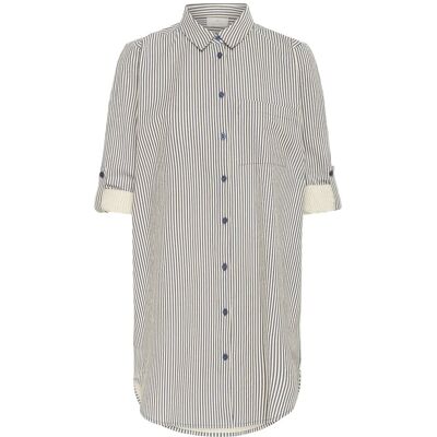 Kaffe Kanaya Striped Shirt Tunic 34 MIDNIGHT/WHITE STRIPE 34 Kaffe Kanaya Striped Shirt Tunic 34 MIDNIGHT/WHITE STRIPE 34