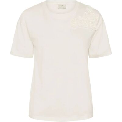 Kaffe Karosie Tee XXL CHALK XXL Kaffe Karosie Tee XXL CHALK XXL